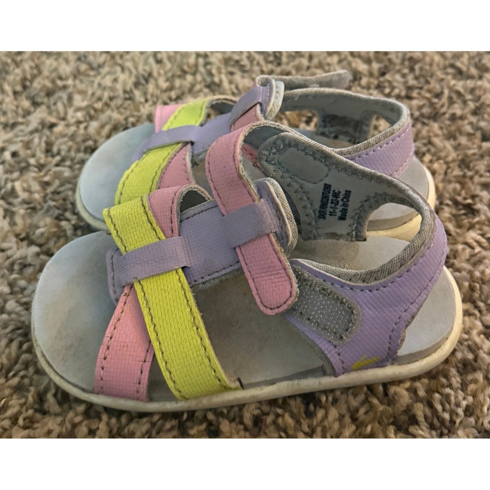 See Kai Run-Shayna Pasted Multi Colored Sandals Size 6